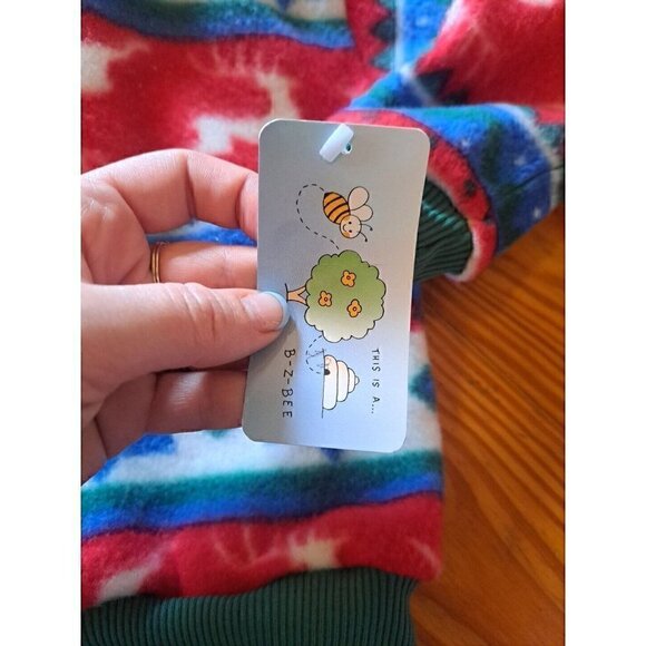 NWT vintage Jacket 24 Months Aztec Toddler Super Cute Retro Vtg 80s 90s - Picture 3 of 3